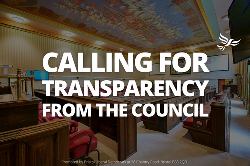 Calling for transparency from the council