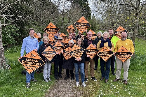 Lib Dems Campaigning 